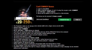 GrandWild Casino MCPcom bonus2