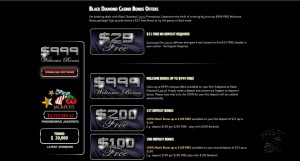 Black Diamond Casino MCPcom bonuses