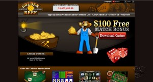 Golden Reef Casino MCPcom home