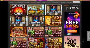 GrandWild Casino MCPcom games5