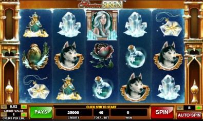 Siberian Siren Video Slots by Amaya