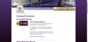 Pantasia Casino MCPcom bonus