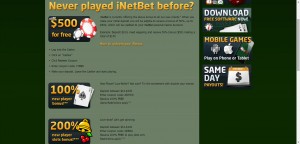 iNetBet Casino MCPcom bonus