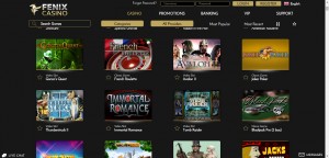 Fenix Casino MCPcom games