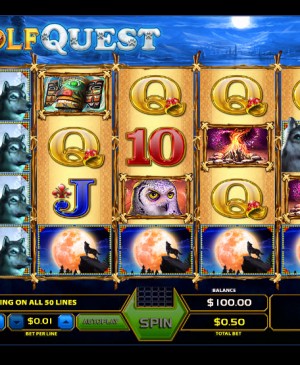 Wolf Quest Video Slots by GameArt MCPcom