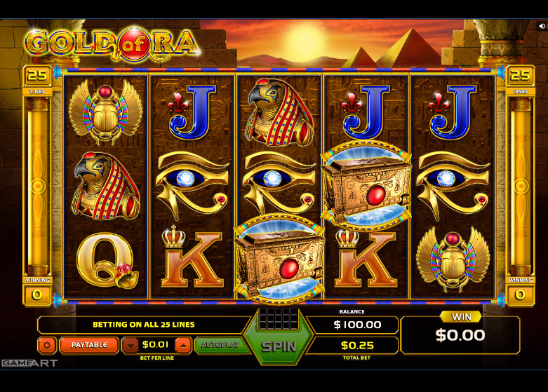 Gold Of Ra Video Slots by GameArt MCPcom
