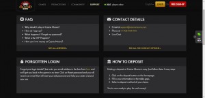 Moons Casino MCPcom support