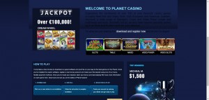 Planet Casino MCPcom home2