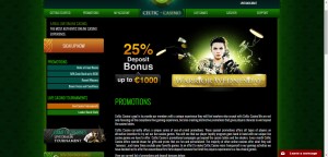 Celtic Casino MCPcom bonus