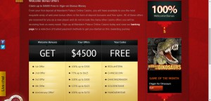 Mandarin Palace Casino MCPcom bonus