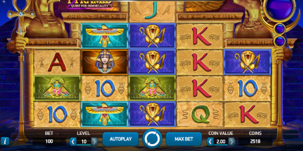 Pyramid: Quest for immortality Video Slot by Netent MCPcom
