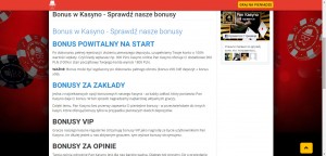 Pan Kasyno MCPcom bonus