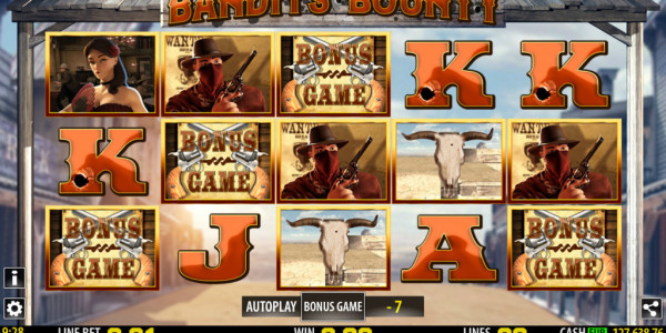Bandits bounty mcp bonusgame