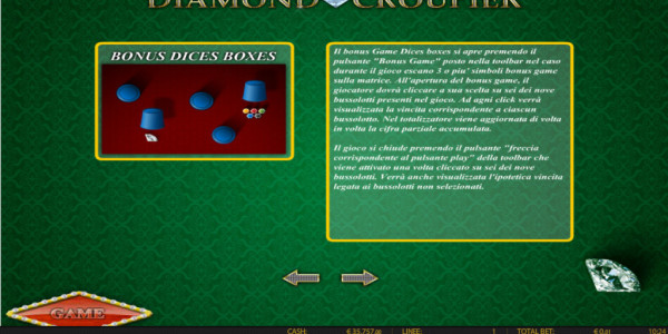 Diamond croupier mcp paytable1