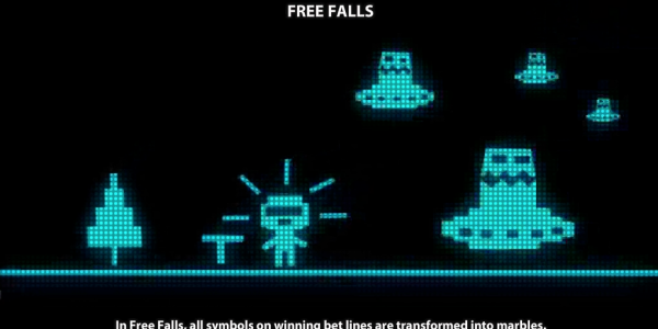 Screenshot Cosmic fortune free falls intro animation